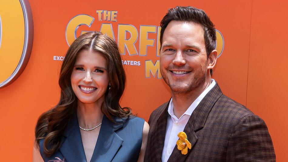 Schickes Duo: Katherine Schwarzenegger begleitete ihren Mann Chris Pratt zur Premiere von ...