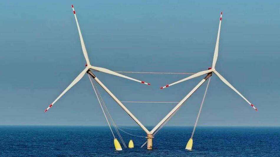 OceanX: Die grösste schwimmende Windkraftanlage der Welt nimmt Betrieb auf