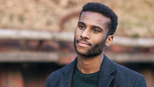 Tijan Njie spielt im "Tatort" einen Ermittler vom Kriminaldauerdienst.