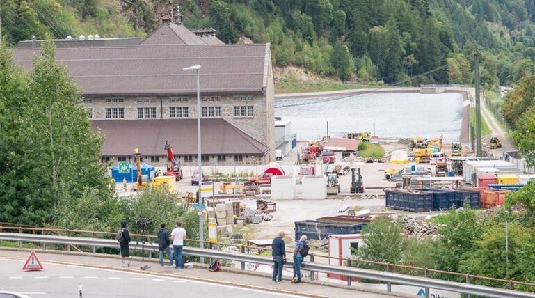 Zwei Verletzte bei Unfall in Schweizer Wasserkraftwerk