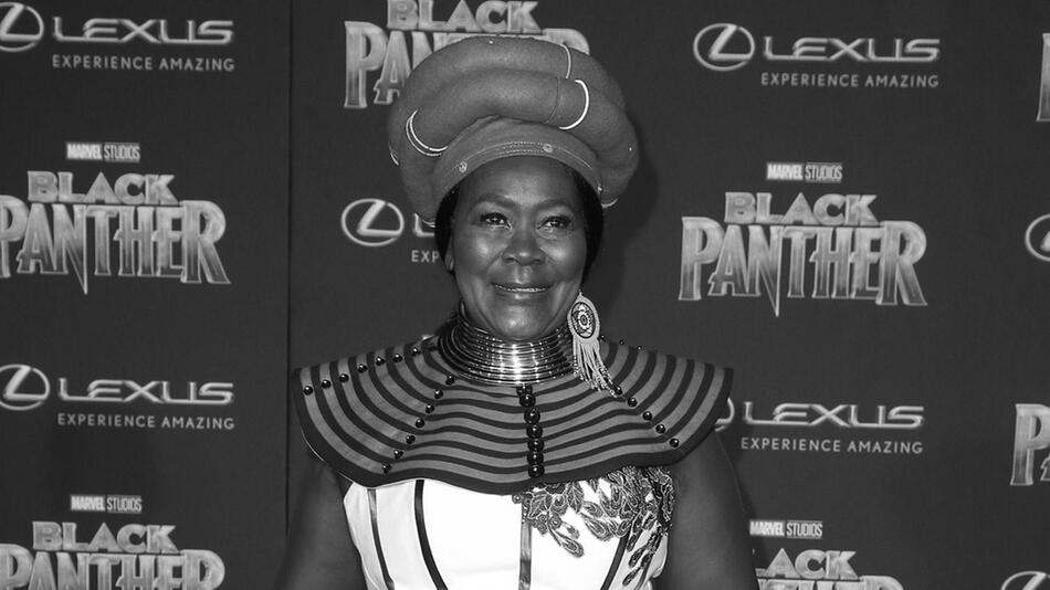 Connie Chiume feierte ihren grössten Erfolg mit "Black Panther".