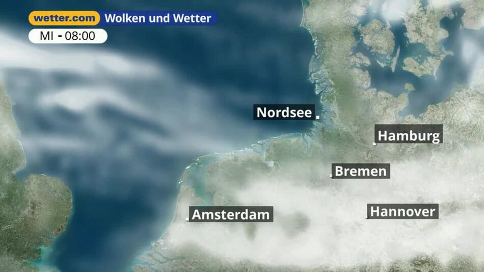 "Nordsee: Dein Wetter für Deine Region!"