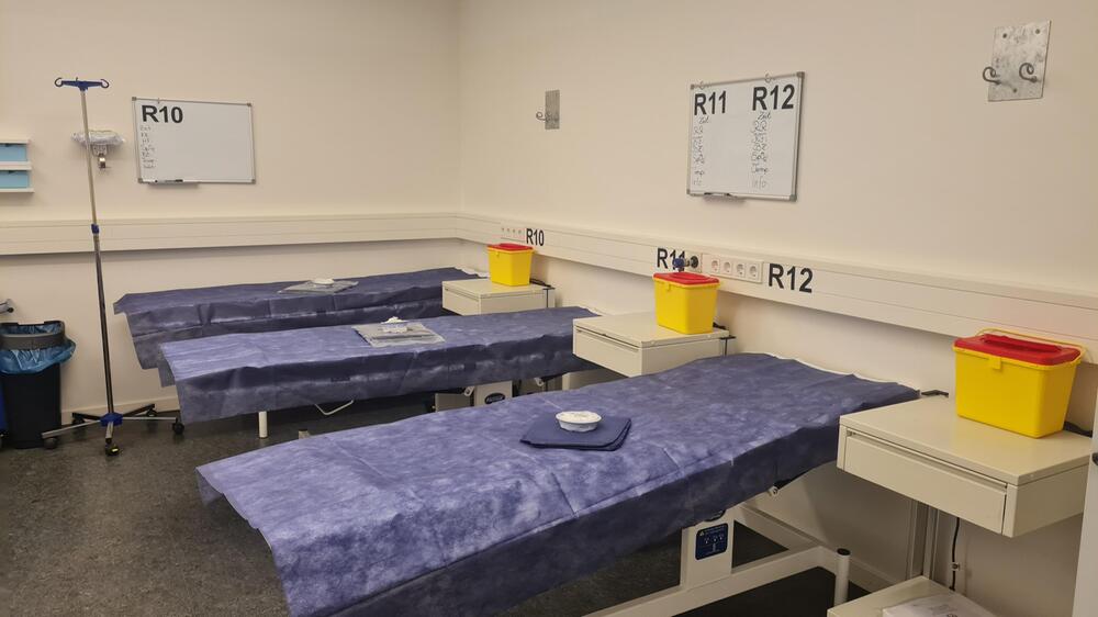 Ruhebereich der Ambulanz