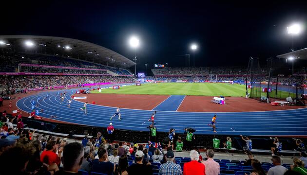 Auch am zweiten Tag der Leichtathletik-EM blieben viele Plätze frei.