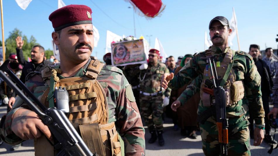 Mitglieder einer schiitischen Miliz im Irak