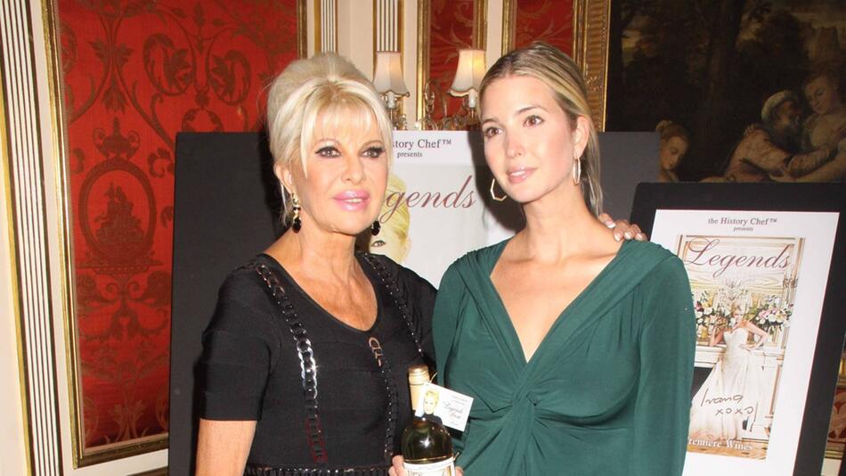 Ivanka Trump mit ihrer Mutter Ivana.