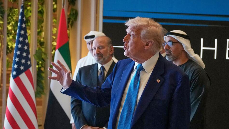 US-Präsident Trump im Nahen Osten - Abu Dhabi