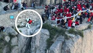 Abkürzung fast tödlich: Paar riskiert an Berg in China alles