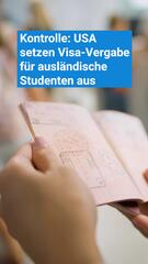 USA setzen Visa-Vergabe für ausländische Studenten aus