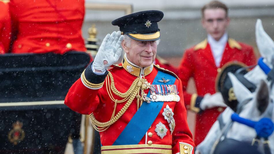 König Charles III. wird am 14. Juni erneut mit einer Militärparade geehrt.