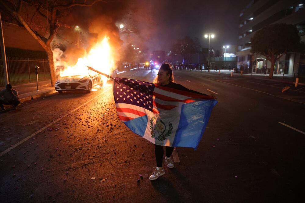 Proteste in Kalifornien