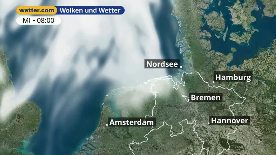 "Nordsee: Dein Wetter für Deine Region!"