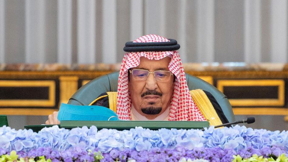Kabinettssitzung in Saudi-Arabien