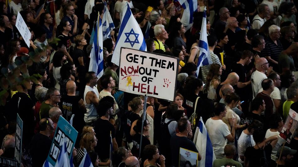 Nahostkonflikt - Proteste in Tel Aviv