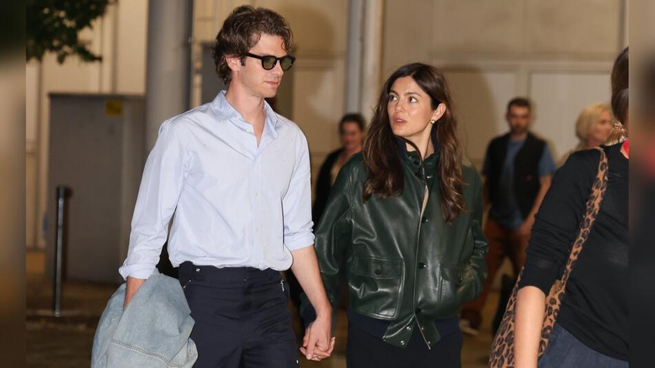 Andrew Garfield und Monica Barbaro im August 2025.