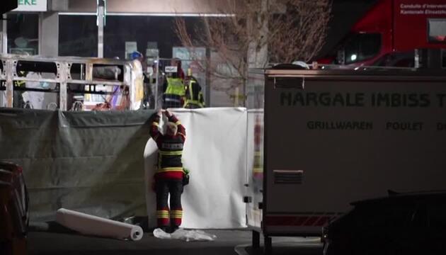 Sechs Tote bei Busbrand in der Schweiz - Polizei vermutet Vorsatz