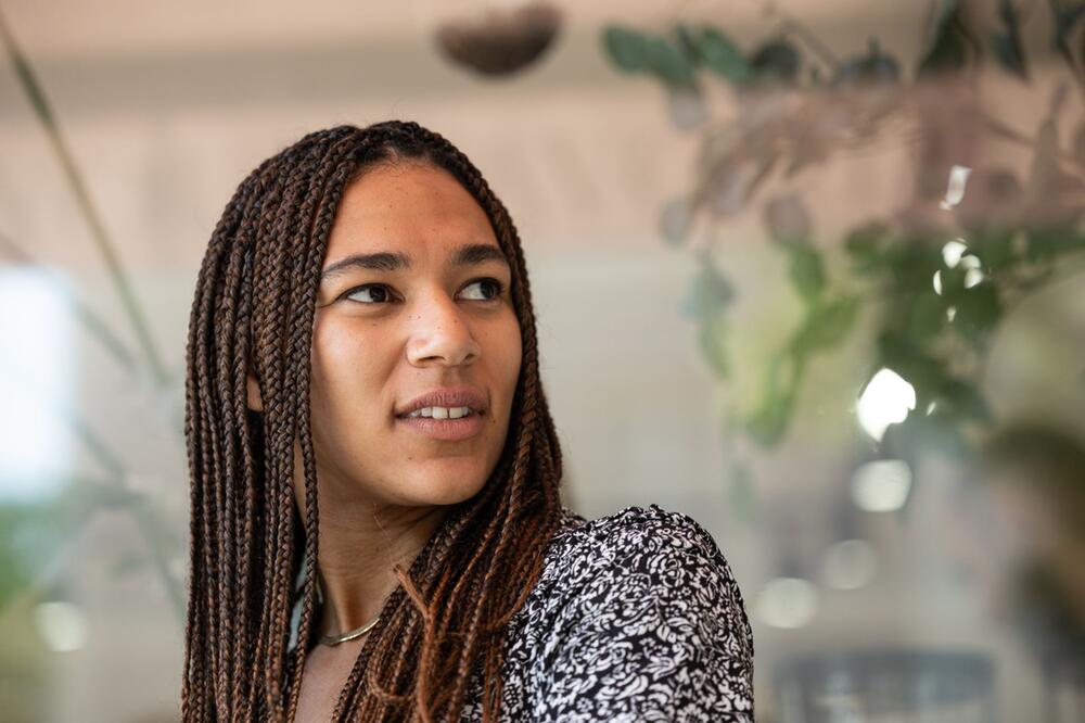 Stuntfrau Marie Mouroum