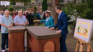 Verkäufer, Horst Lichter, Detlev Kümmel, Aquarell von Udo Lindenberg