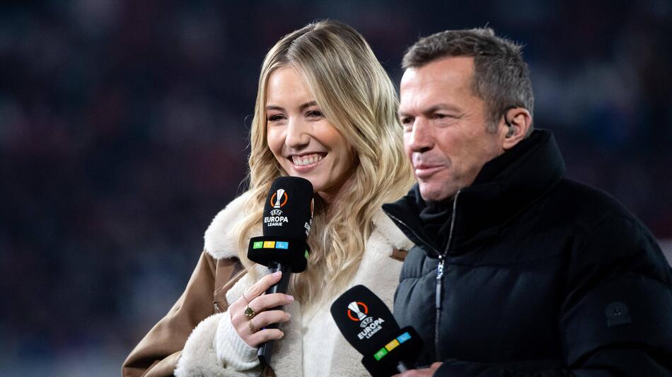 Laura Papendick RTL TV Moderatorin, Lothar Matthäus