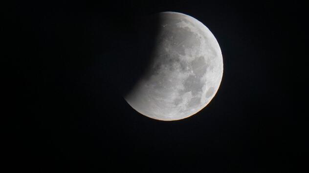 Partielle Mondfinsternis - Bayern