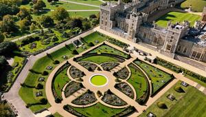 Der neu gestaltete Venus Garden am Schloss Windsor.