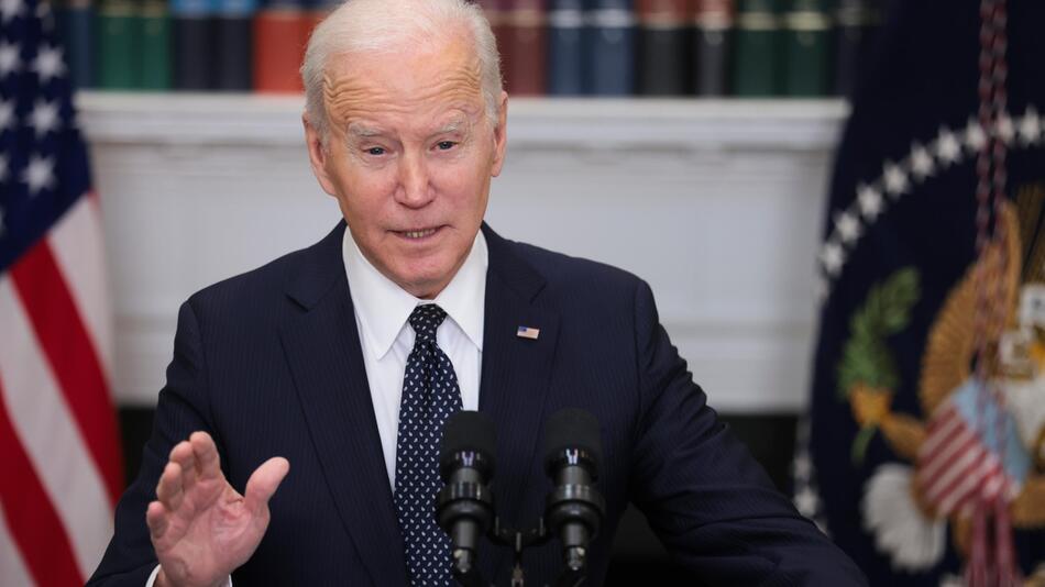 Joe Biden hat sich im Ukraine-Konflikt zu Wort gemeldet (Archivbild).