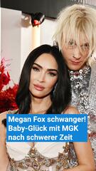 Megan Fox schwanger! Baby-Glück mit MGK nach schwerer Zeit