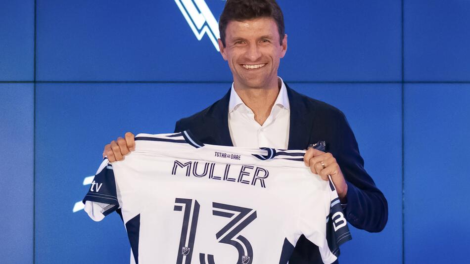 Thomas Müller, neues Trikot, Nummer 13