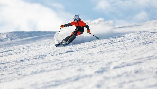 Piste, Lift, wenig Schnee