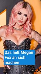 Megan Fox packt aus: Das liess der Transformers-Star schon an sich machen