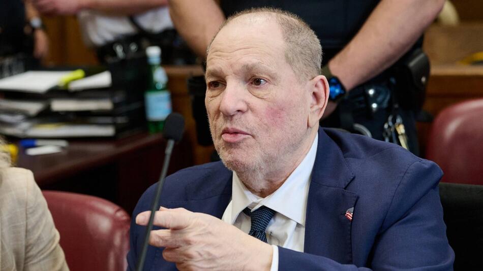 Harvey Weinstein am Mittwoch vor Gericht.