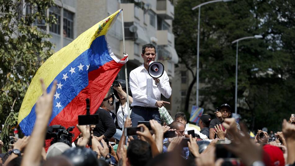 Grossdemonstration in Venezuela