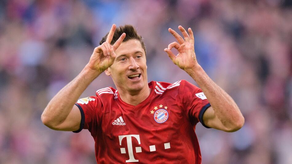 FC Bayern - Stürmer Robert Lewandowski