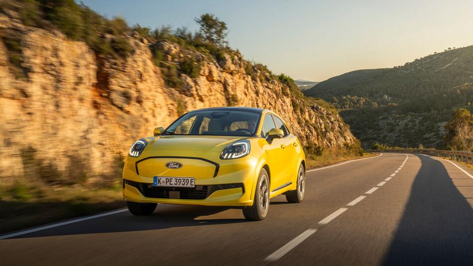 Fahransicht Ford Puma Gen-E