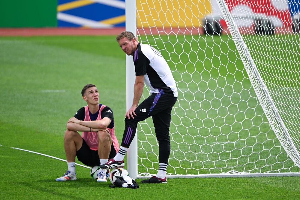 Fussball-EM: Training Deutschland