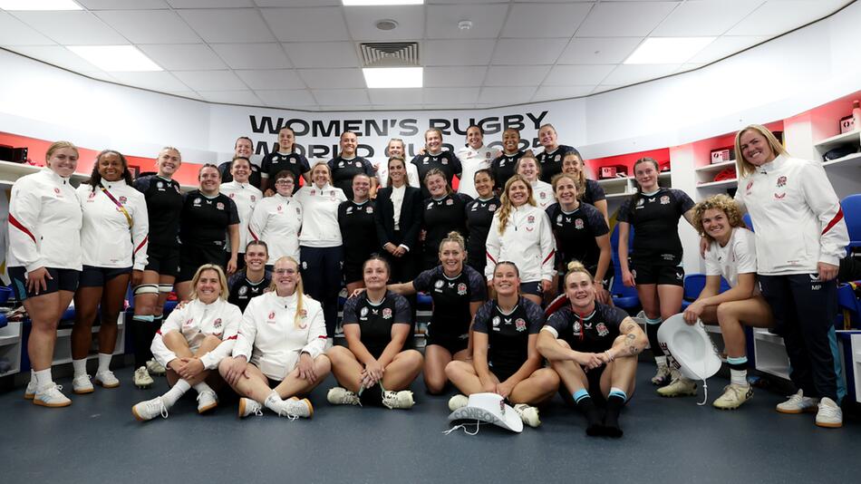 Rugby-WM der Frauen: Prinzessin Kate zeigt sich mit Glitzer-Cowboyhut