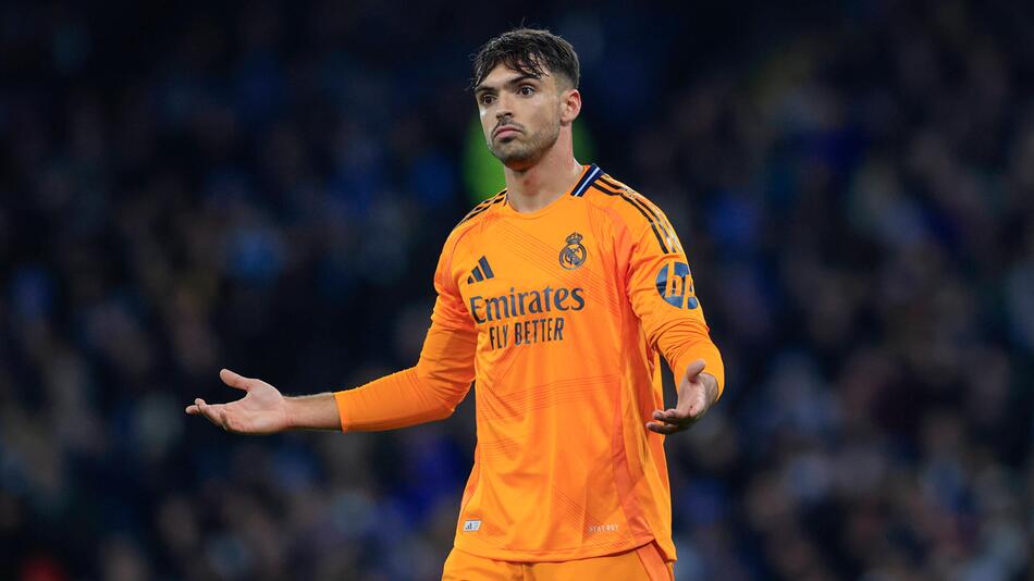 Raul Asencio (Real Madrid) im Spiel gegen Manchester City