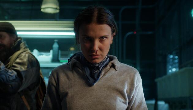 Millie Bobby Brown als Eleven in "Stranger Things".
