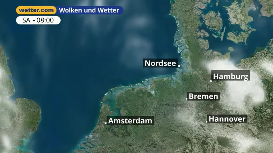 "Nordsee: Dein Wetter für Deine Region!"