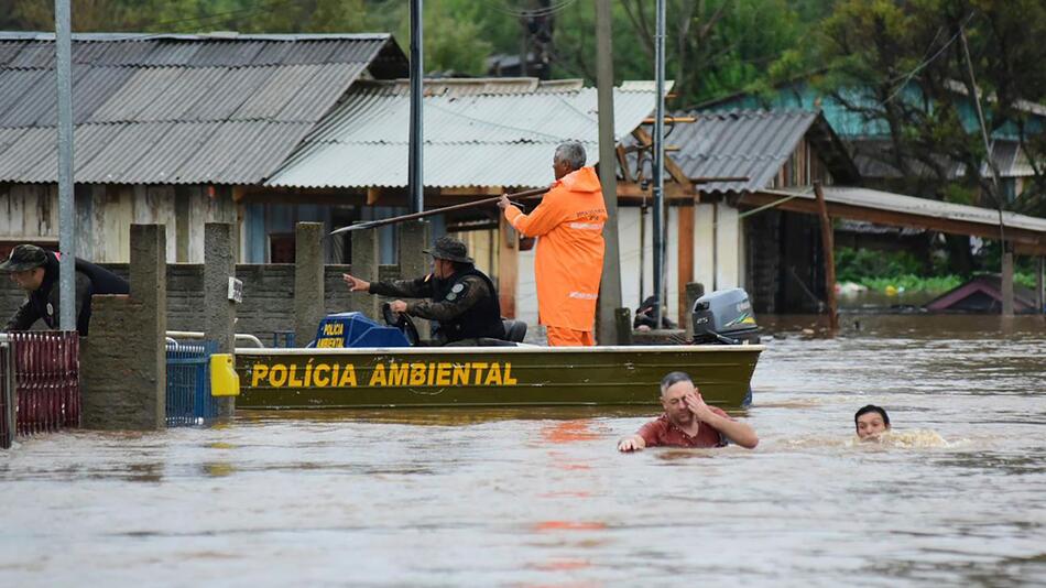 Unwettern in Brasilien