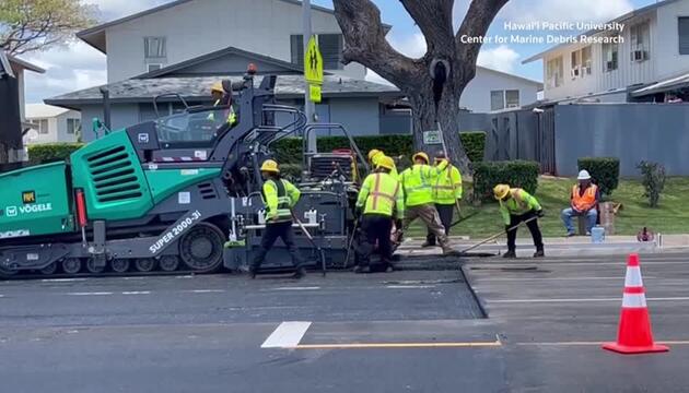 Hawaii: Strassen aus Plastikmüll