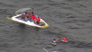 Dramatische Rettung in Florida: Familie sinkt bei Unwetter mit Boot auf See