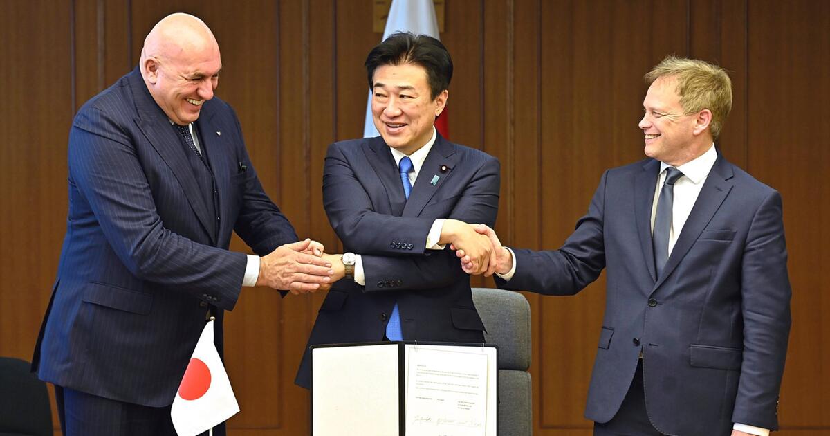 The British, Italians and Japanese sealed the deal for a new fighter jet