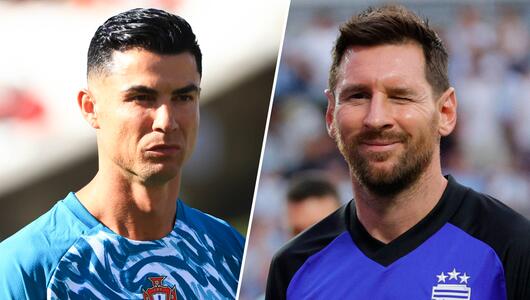  Christiano Ronaldo und Lionel Messi 