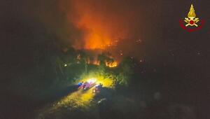 Waldbrand bei Canossa: Italien kämpft gegen Hitze und Feuer