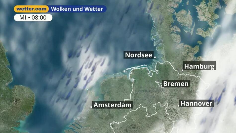 "Nordsee: Dein Wetter für Deine Region!"