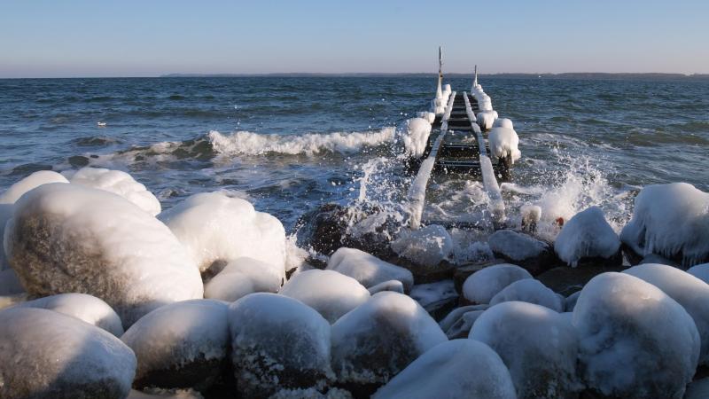 Winter an der Ostsee