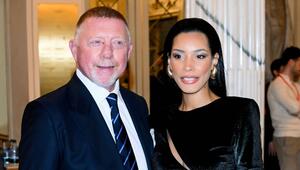 Boris Becker mit Lilian de Carvalho Monteiro beim Olympia-Empfang im Teatro alla Scala.