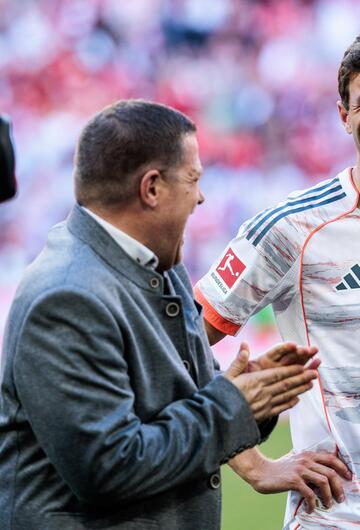 Max Eberl und Thomas Müller