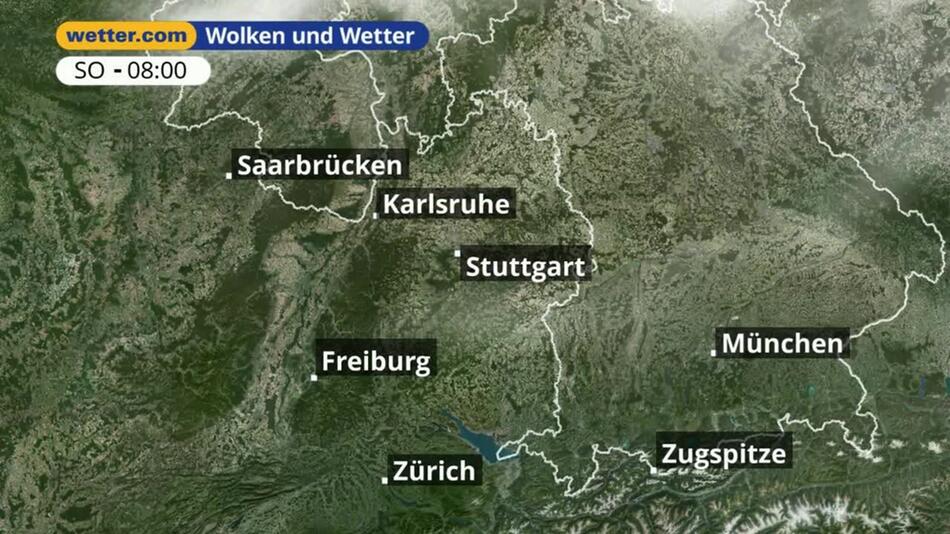 "Stuttgart / Württemberg: Dein Wetter für Deine Region!"